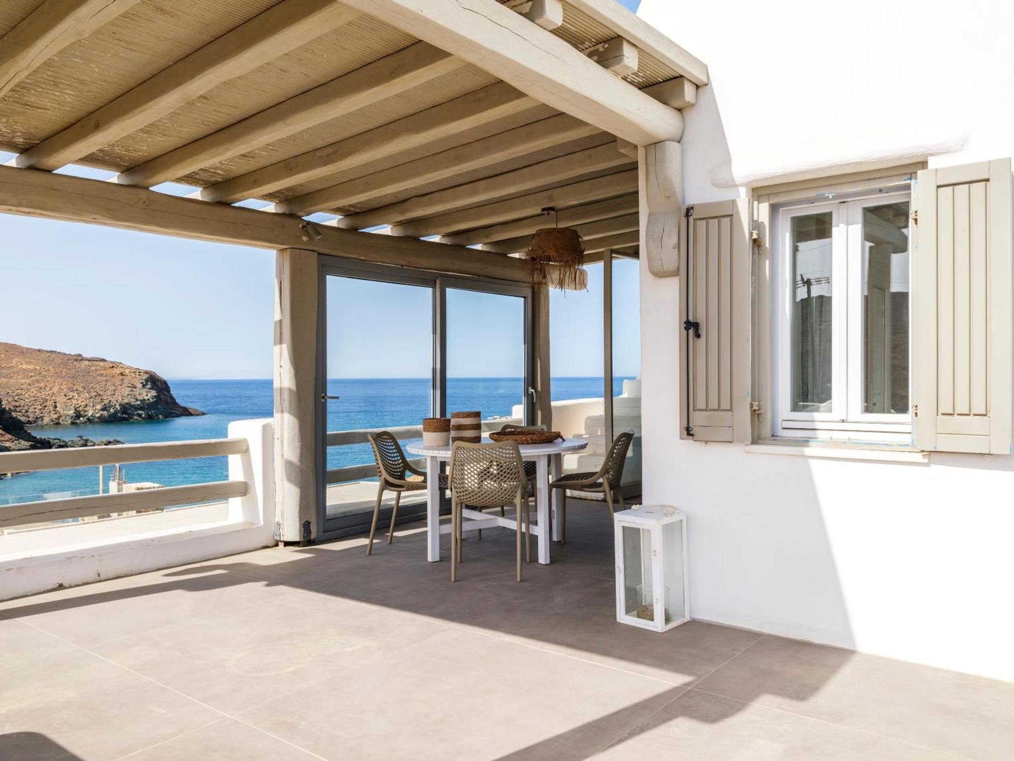 Sundance Suites Mykonos Merchia Beach Bagian luar foto