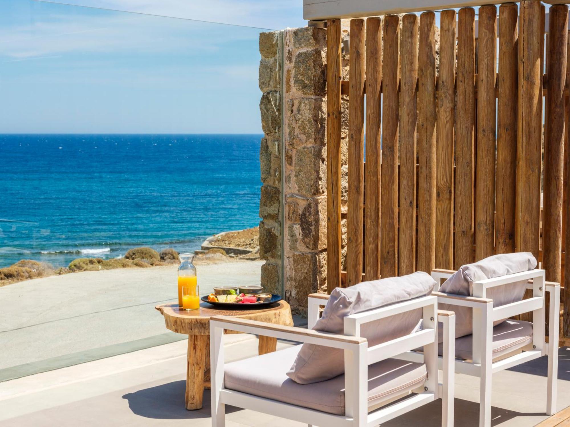 Sundance Suites Mykonos Merchia Beach Bagian luar foto