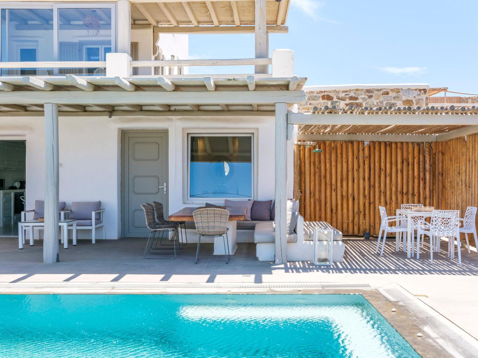 Sundance Suites Mykonos Merchia Beach Bagian luar foto