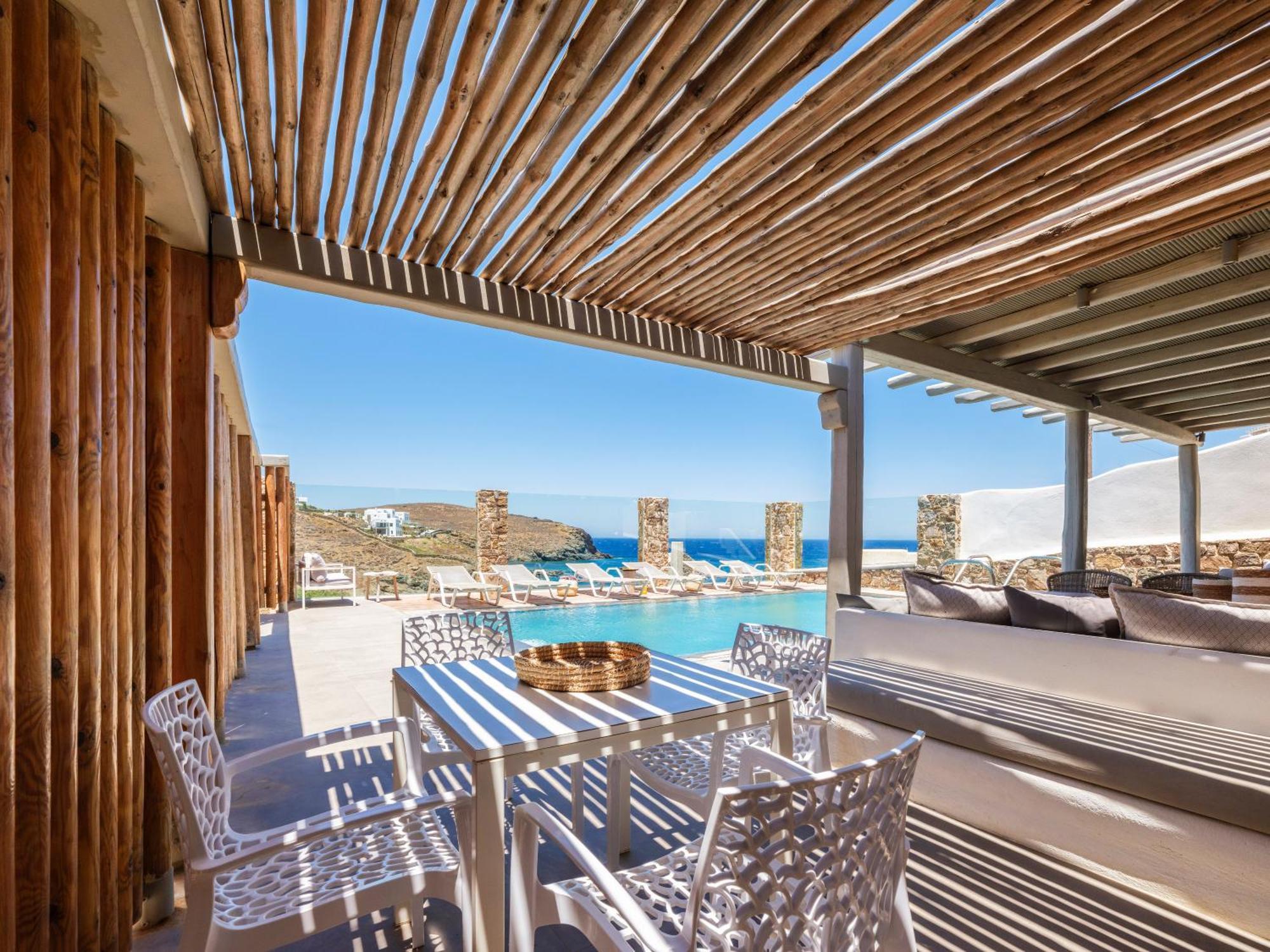 Sundance Suites Mykonos Merchia Beach Bagian luar foto