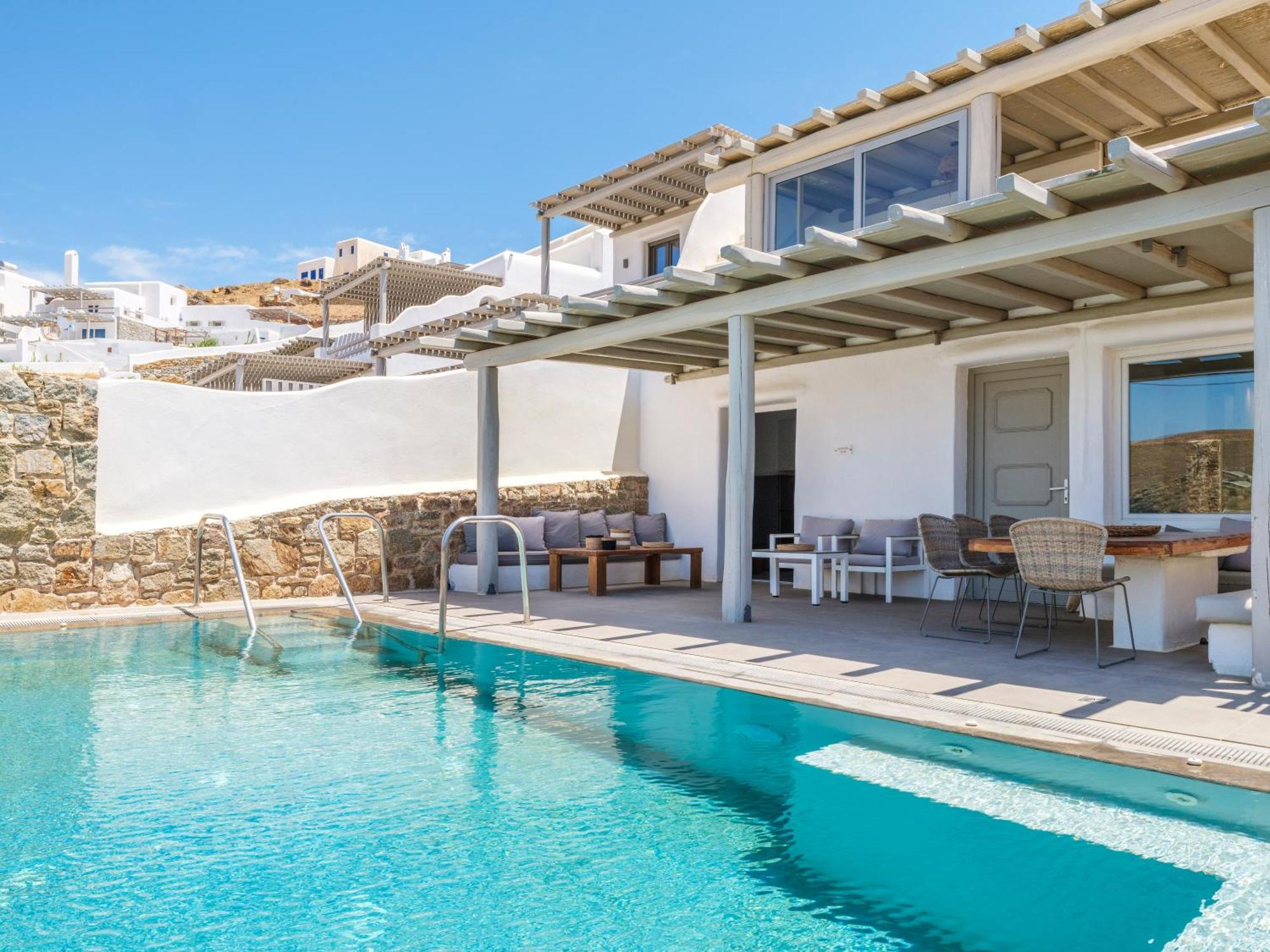 Sundance Suites Mykonos Merchia Beach Bagian luar foto