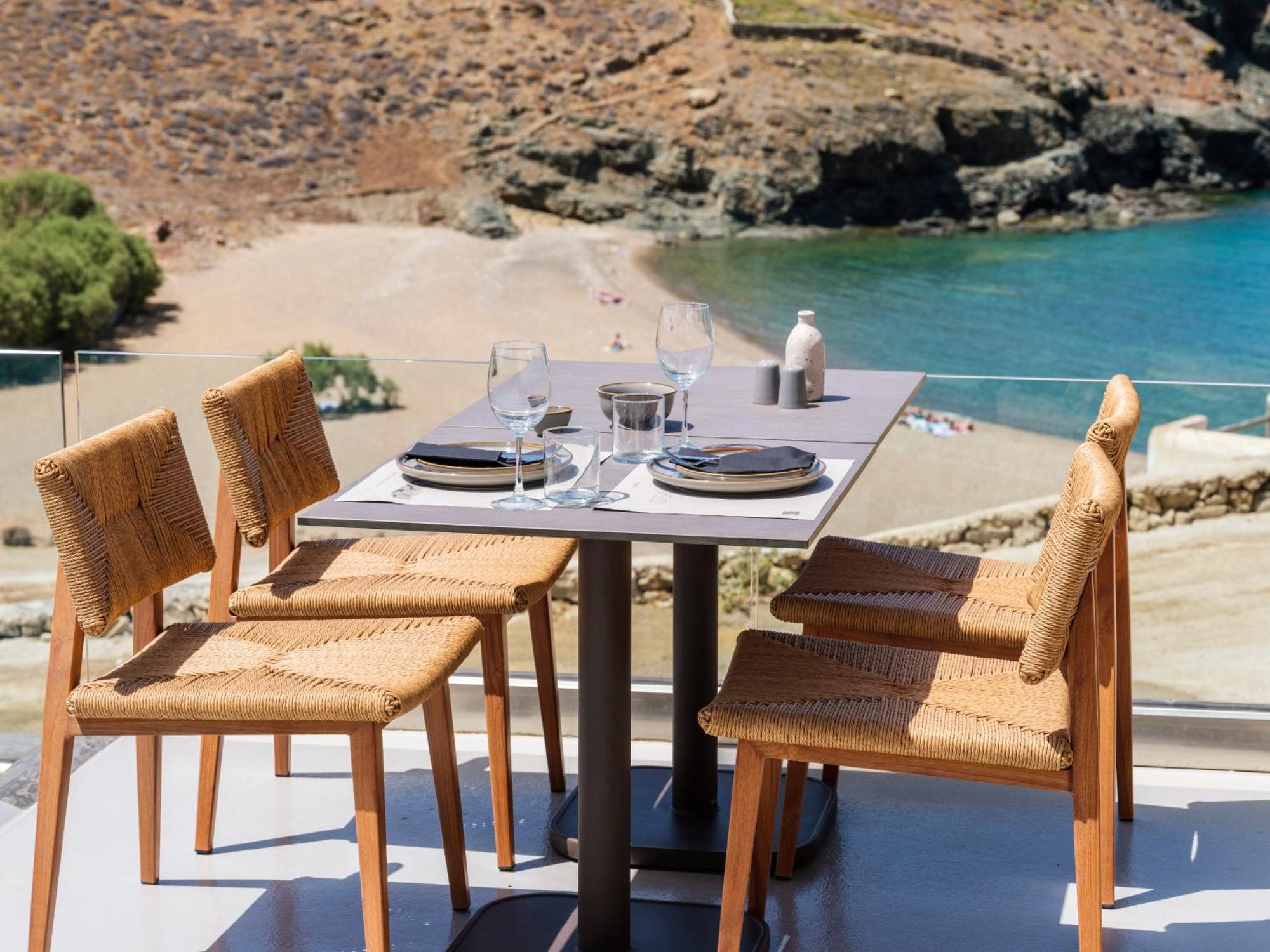 Sundance Suites Mykonos Merchia Beach Bagian luar foto