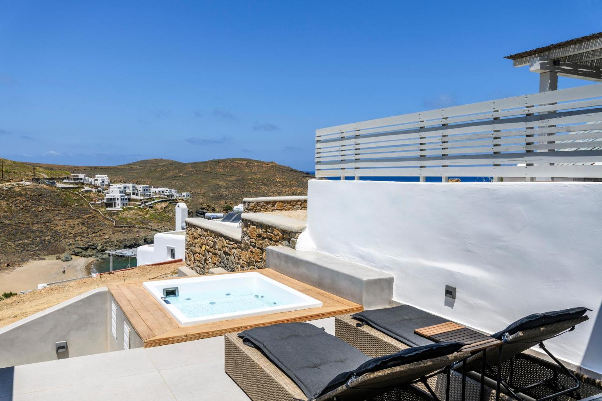 Sundance Suites Mykonos Merchia Beach Bagian luar foto