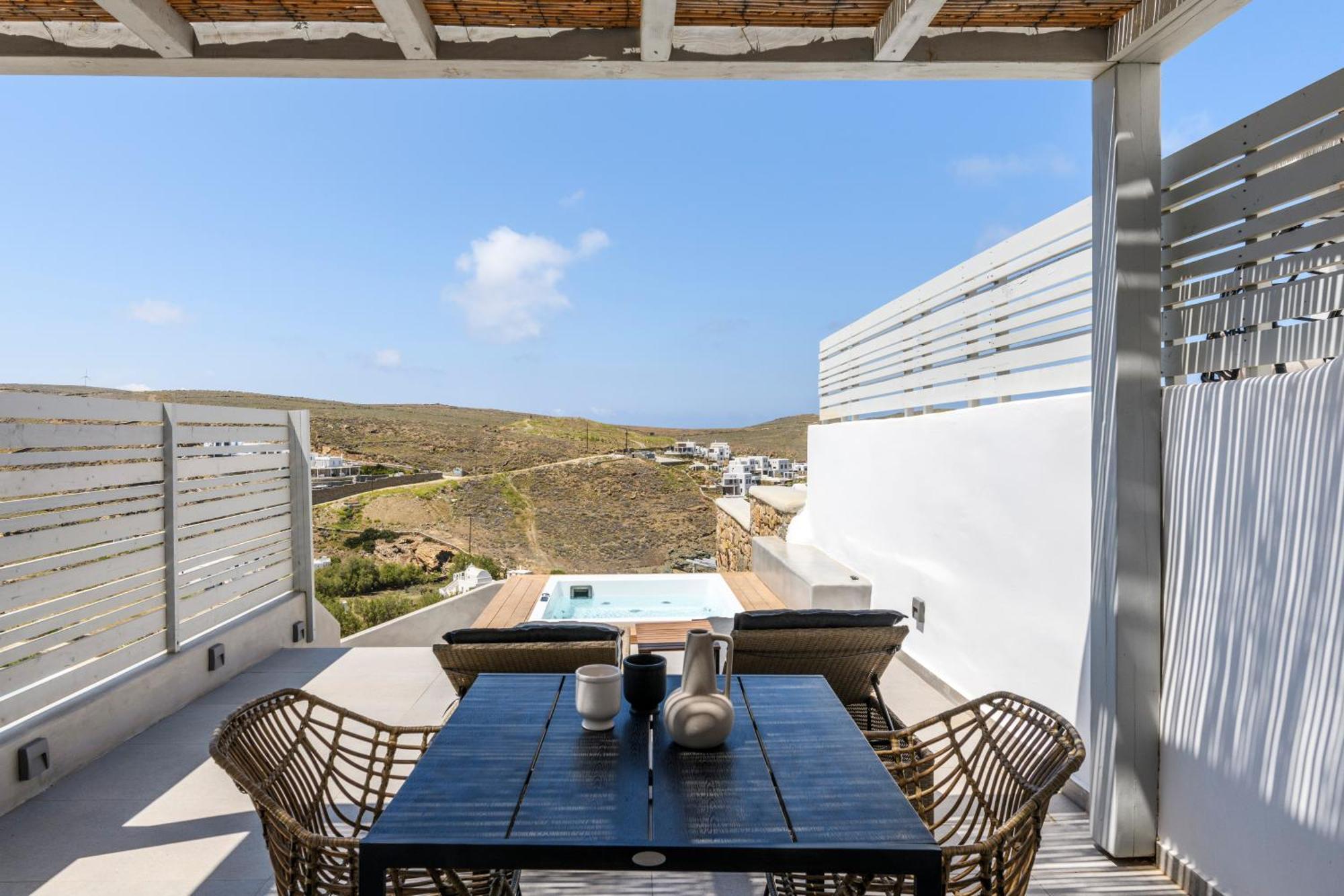 Sundance Suites Mykonos Merchia Beach Bagian luar foto