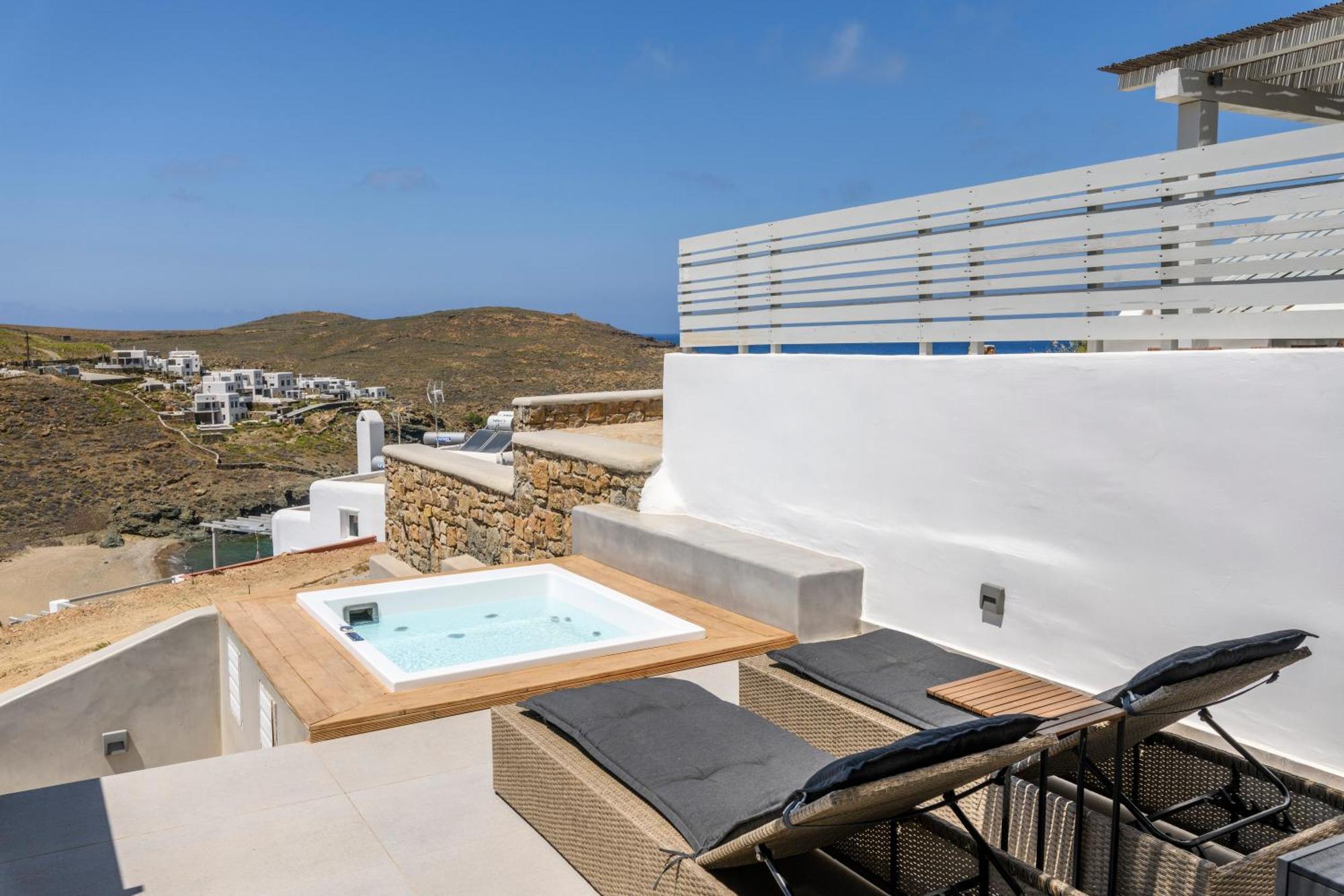 Sundance Suites Mykonos Merchia Beach Bagian luar foto